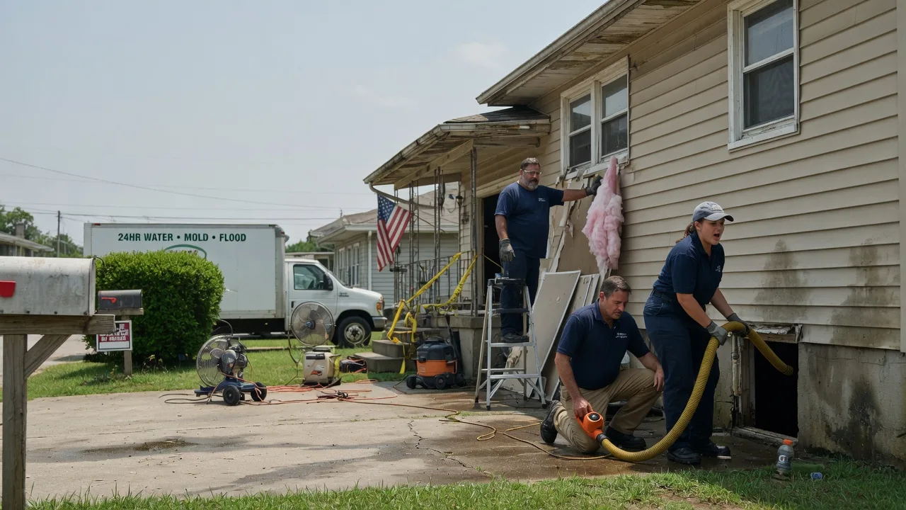 Water Damage Repair in Cleo Springs, OK near me